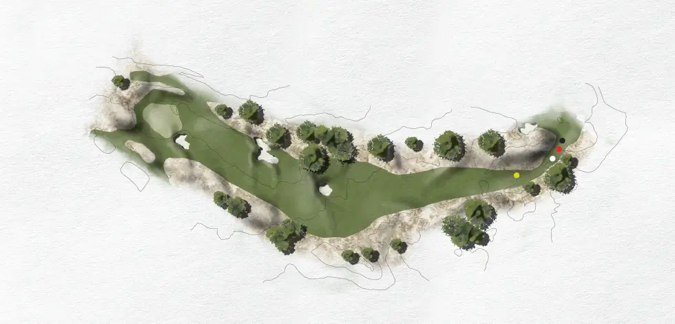 Render of Hole 12 (Blue nine)