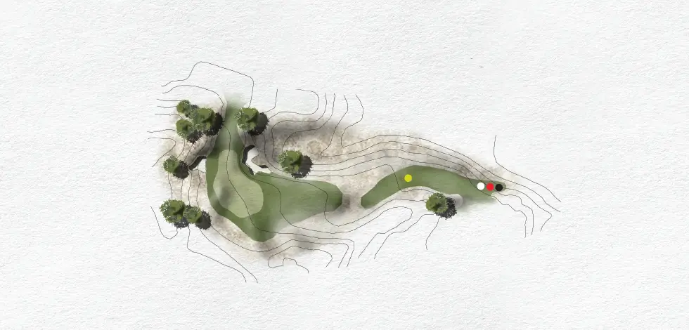 Render of Hole 3 (Red nine)